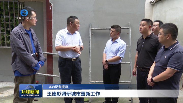 【20251011】王德彰调研城市更新工作