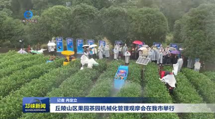 【20251023】丘陵山区果园茶园机械化管理观摩会在我市举行