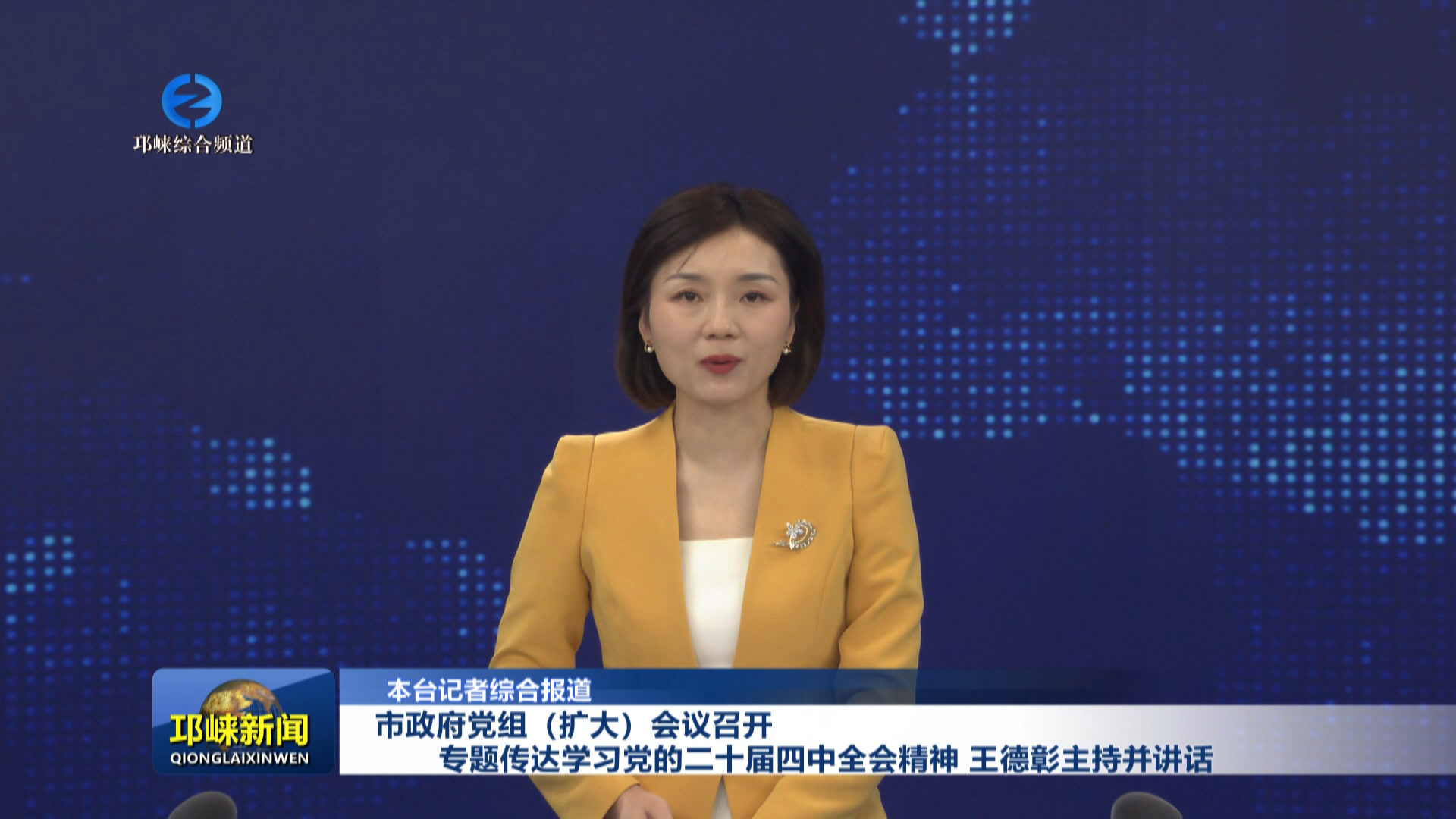 【20251028】市政府党组（扩大）会议召开  专题传达学习党的二十届四中全会精神 王德彰主持并讲话