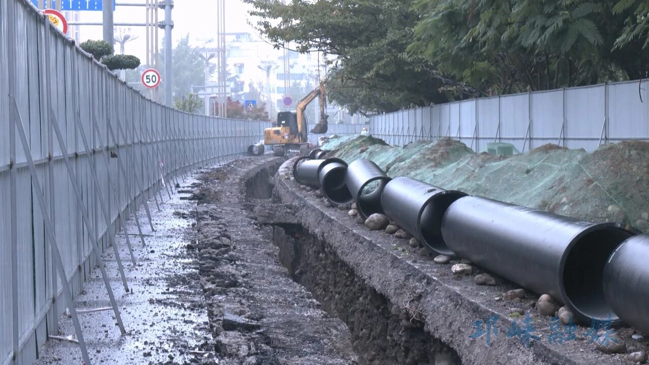 居民用水更舒心，邛崃城市供水管网加速升级！