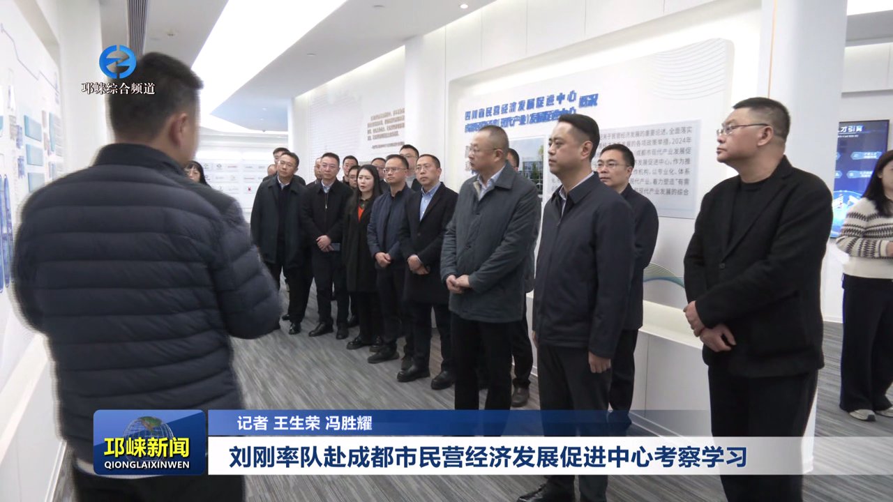 【20251203】刘刚率队赴成都市民营经济发展促进中心考察学习