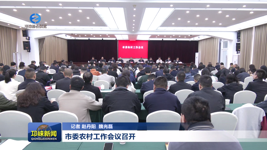 【20260403】市委农村工作会议召开