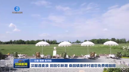 【20260422】汉服遇麦浪 田园引新潮 桑园镇童桥村邀您免费喝咖啡