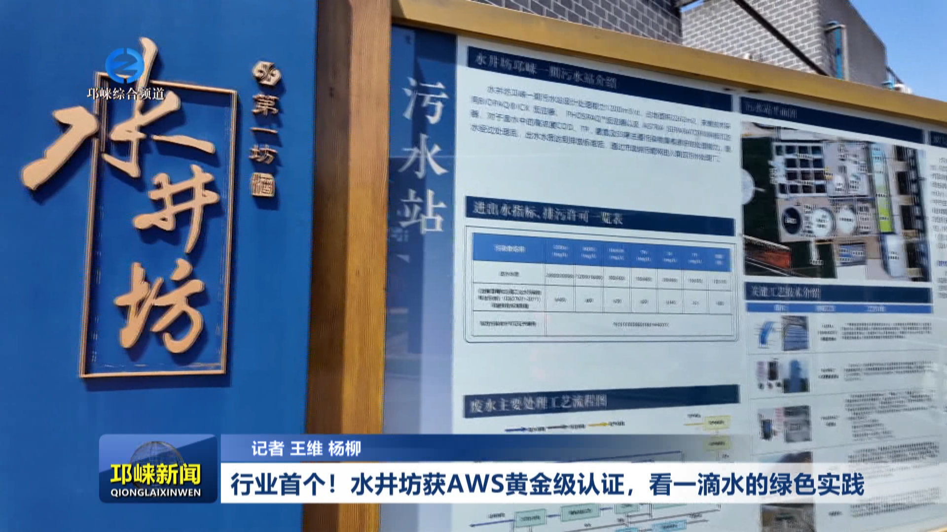 【20260811】行业首个！水井坊获AWS黄金级认证，看一滴水的绿色实践