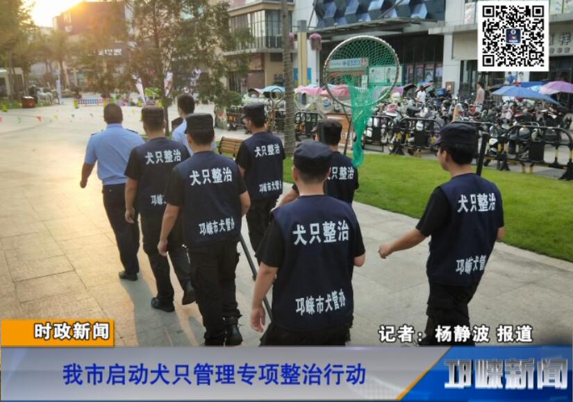 【20180827】我市启动犬只管理专项整治行动