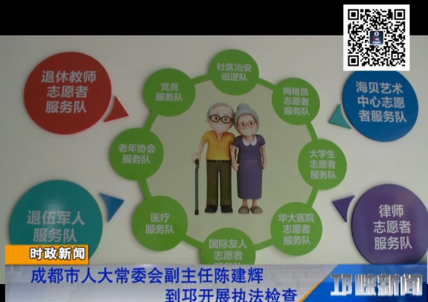 【20181012】成都市人大常委会副主任陈建辉到邛开展执法检查