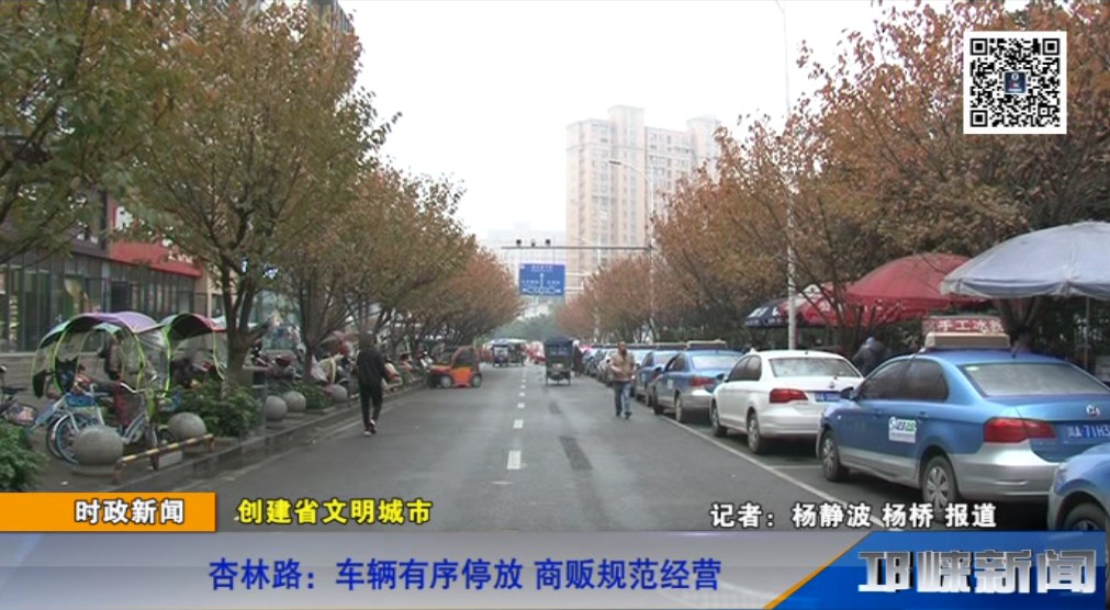 【20181115】杏林路：车辆有序停放 商贩规范经营