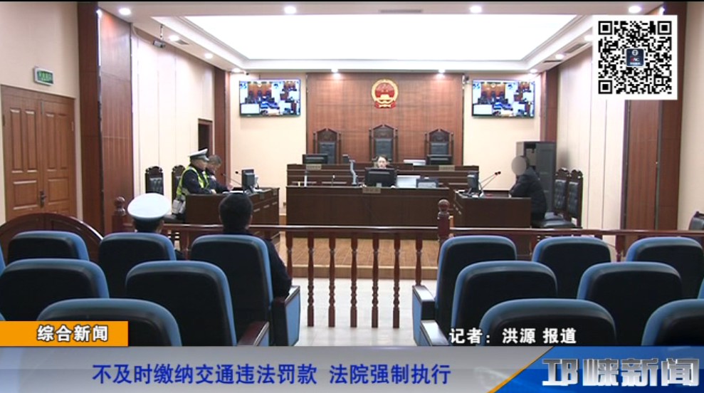 【20181205】不及时缴纳交通违法罚款 法院强制执行