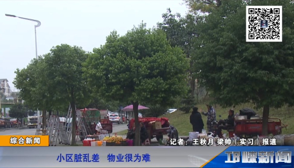 【20181206】小区脏乱差 物业很为难