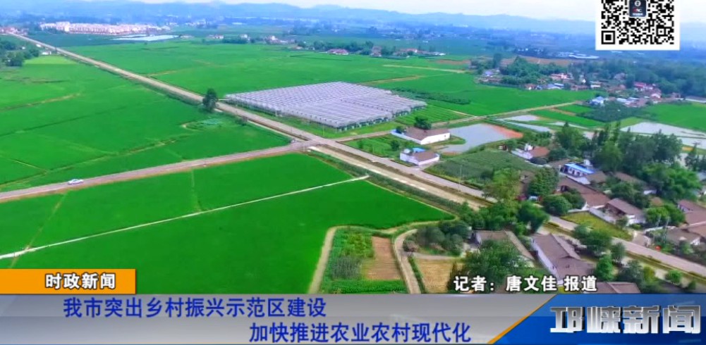 【20190116】我市突出乡村振兴示范区建设 加快推进农业农村现代化.