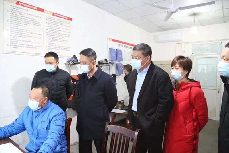 市委书记刘刚督导检查节前安全生产和疫情防控工作